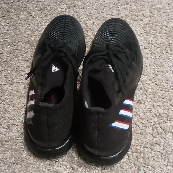 Adidas Predator Edge.3 LL TF Turf Black (Men's Sizes) New Soccer Shoes GX2631 - Picture 2 of 7